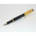 Fyldepen D9325 Guld/Sort, leveres i gaveæske.