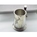 Pewter Tankard Jagtscene Kronhjort med horn håndtag, ikke graverbar.