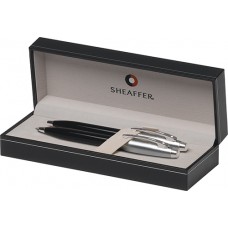 Kuglepen og blyant sæt Sheaffer 100 Black/Crome.