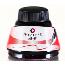 Blæk, Sheaffer flaske 50ml. Rød til Fyldepen.