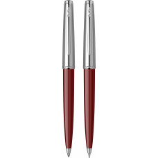 Kuglepen og blyant sæt Scrikss Metropolis 78 Chrome / Burgundy.